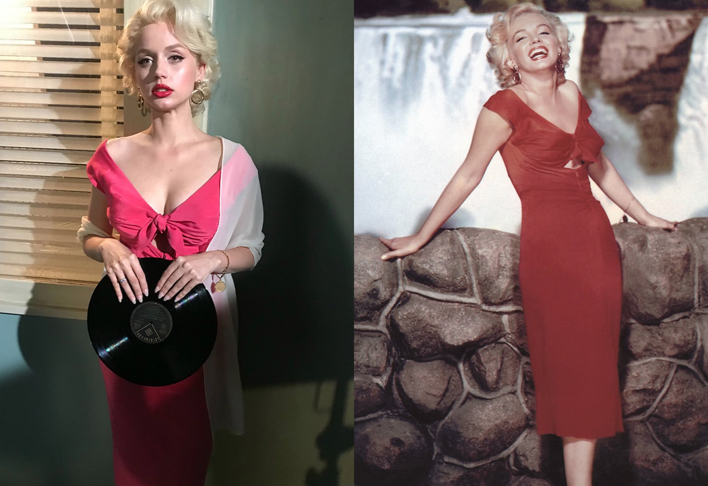 Ana de Armas Wears Marilyn Monroe's Iconic Outfits in Blonde