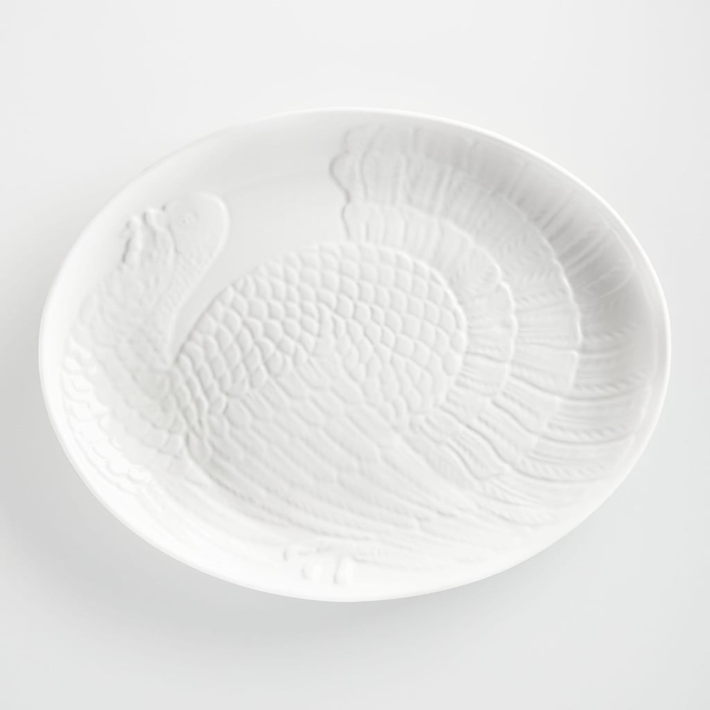 White Oversized Turkey Platter ($50)