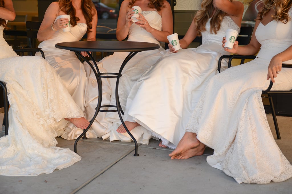 Sister Wedding Dress Photo Shoot