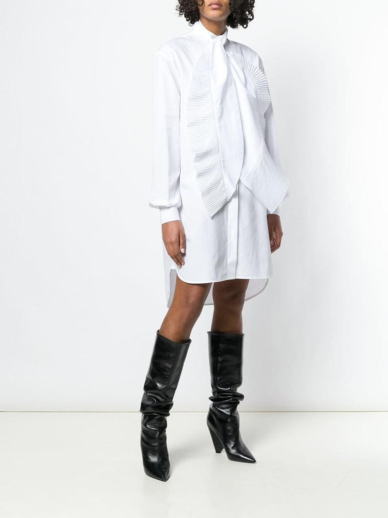 Givenchy Pleated Detail Shirt Dress