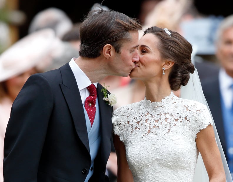 Pippa's Earrings Perfectly Complemented Her Dress
