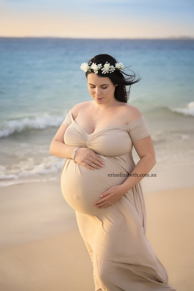 Pregnancy Photo Shoot of Mom Expecting 5 Babies
