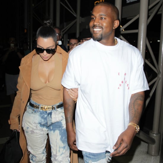 Kim Kardashian and Kanye West Out in LA May 2016