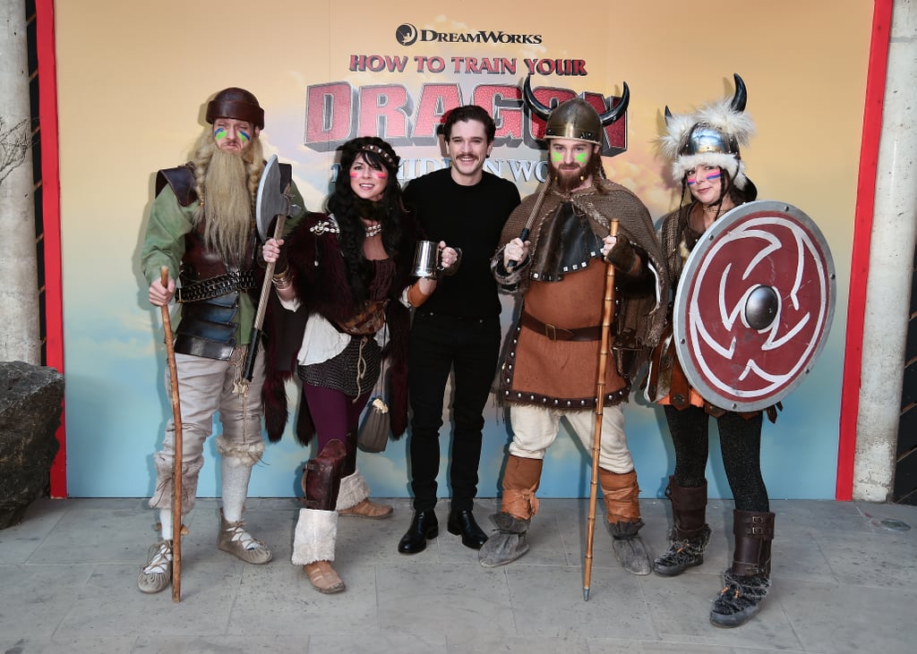 Kit Harington Haircut and Mustache 2019 Pictures