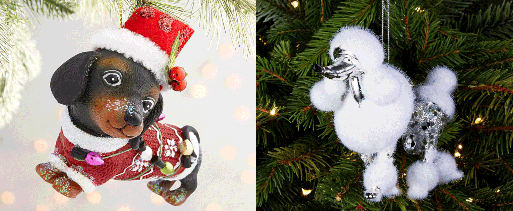 Adorable Dog Christmas Ornaments to Buy