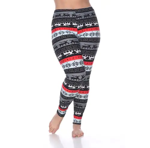 Ladies Xmas Leggings Legginsg Lady Leggings Size 10 Running