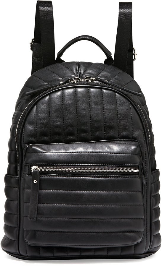 Neiman Marcus Linear Quilted Backpack