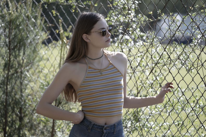 Alaska's Striped Halter Top in Looking For Alaska