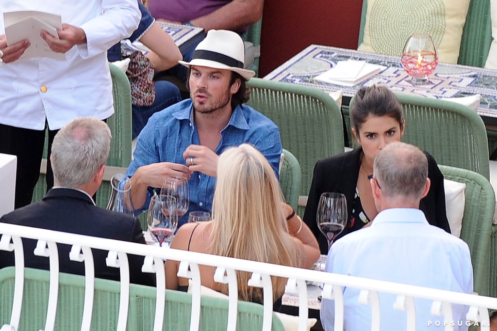Ian Somerhalder and Nikki Reed Show PDA in Italy | Pictures