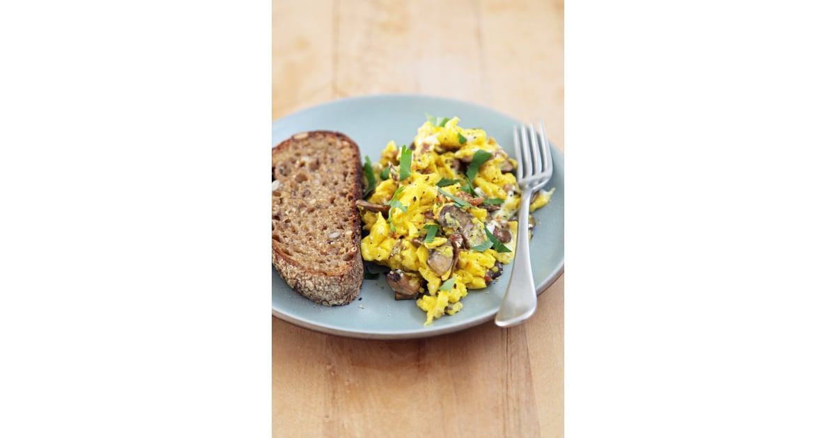 Scrambled Eggs With Mushrooms | Healthy Mushroom Recipe Ideas