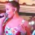 Jennifer Lopez Gave a Surprise Performance of "Let's Get Loud" in Italy — on a Table, No Less