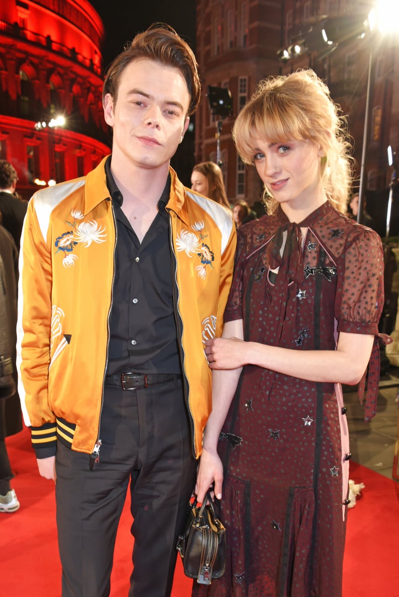 Charlie Heaton and Natalia Dyer