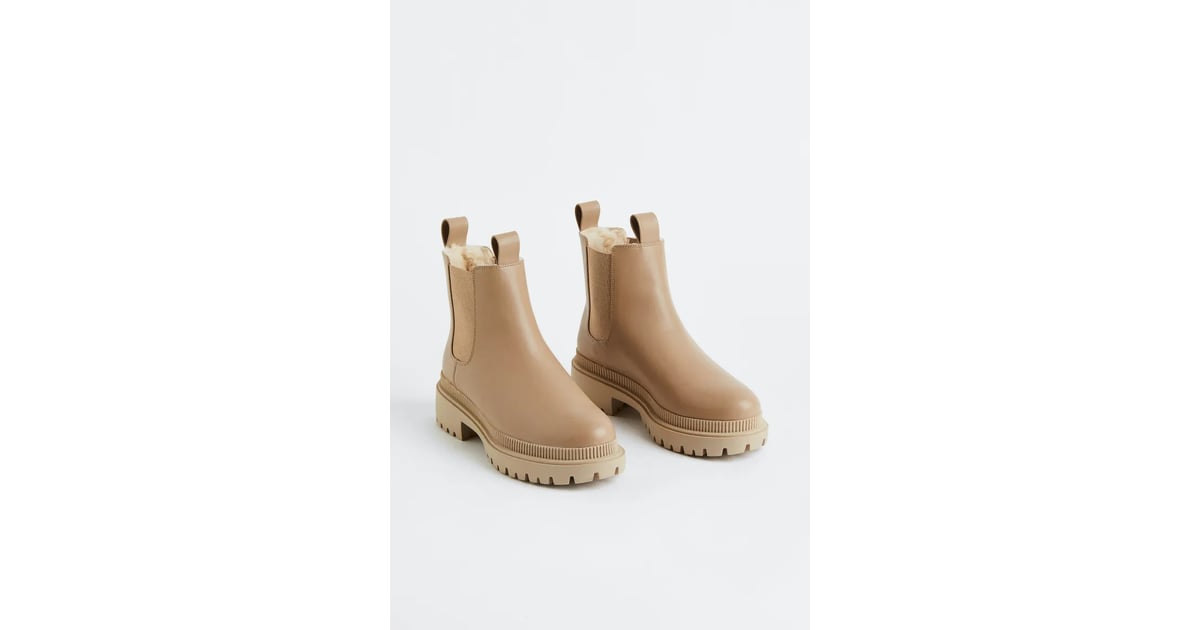 Step Into Winter H M Warm lined Chelsea Boots 11 New H M