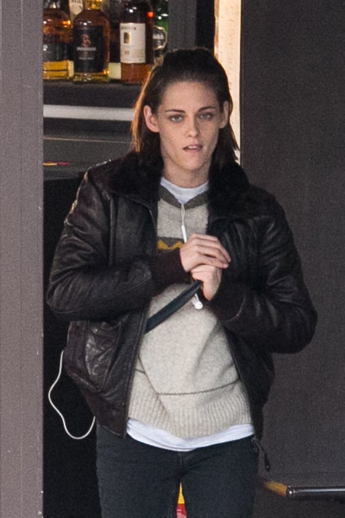 Kristen Stewart Filming in Paris November 2015