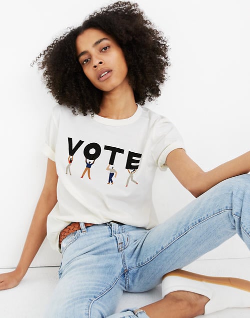 Vote Graphic Tomboy Tee