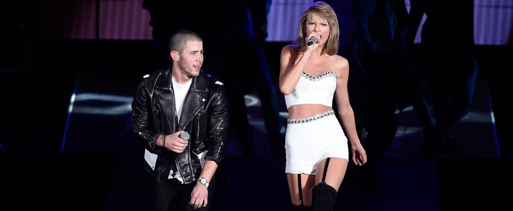 Taylor Swift on Stage With Nick Jonas and Uzo Aduba | Photos