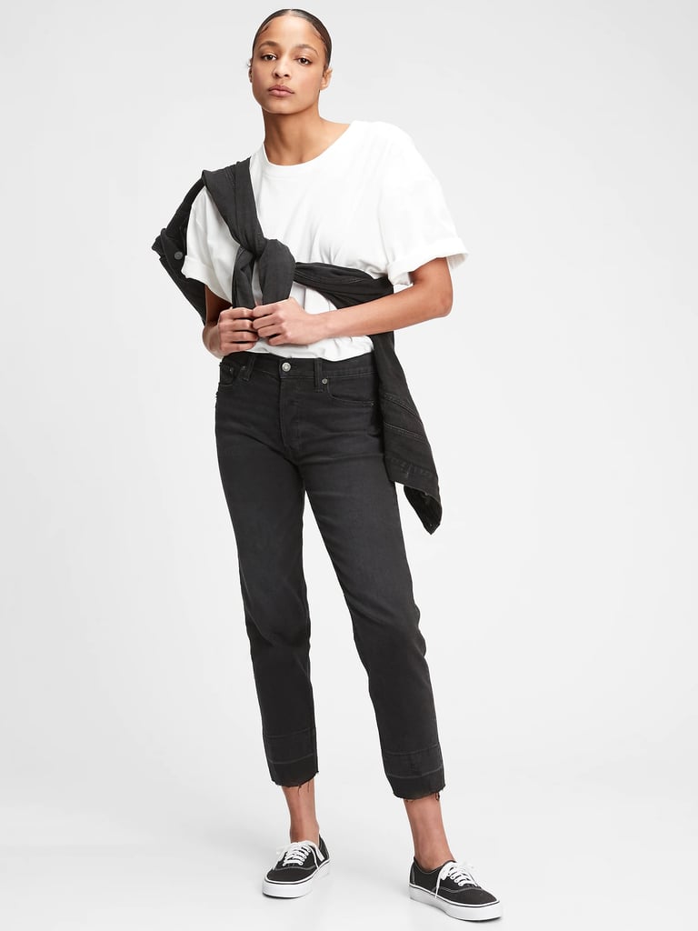 Gap High Rise Cheeky Straight Jeans