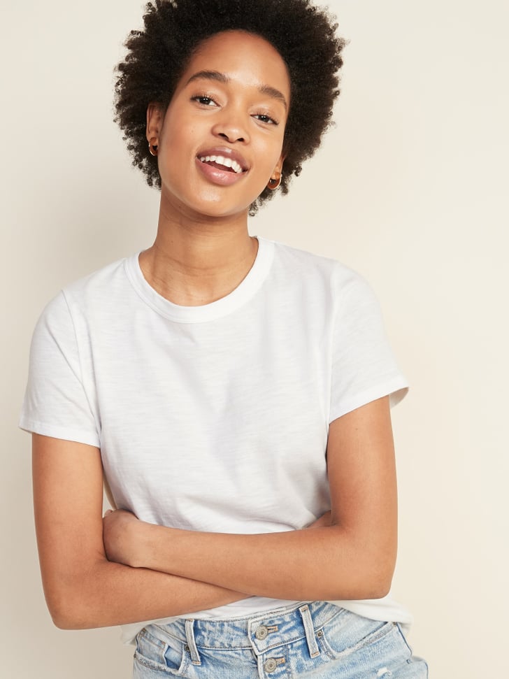EveryWear Slub-Knit Tee | Best Cheap Striped T-Shirt For Women | Editor
