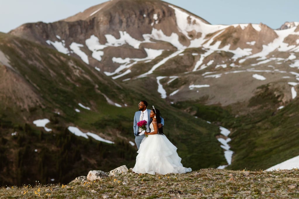 Gorgeous Sunrise Hiking Elopement in Colorado