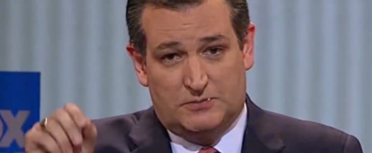 What Was in Ted Cruz's Mouth During Debate?