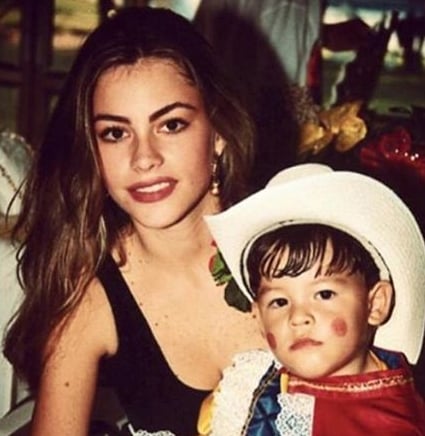 Sofia Vergara Shares a Flashback Photo of Her and Her Son