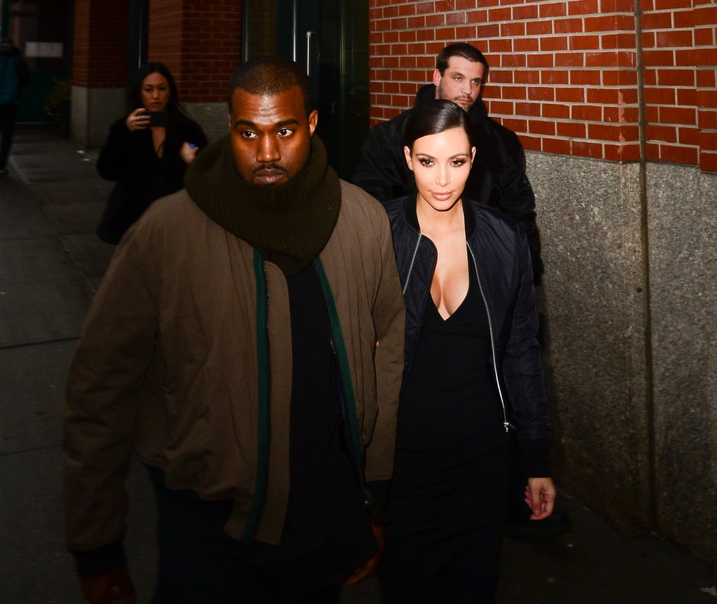 Kim Kardashian and Kanye West in NYC | Pictures