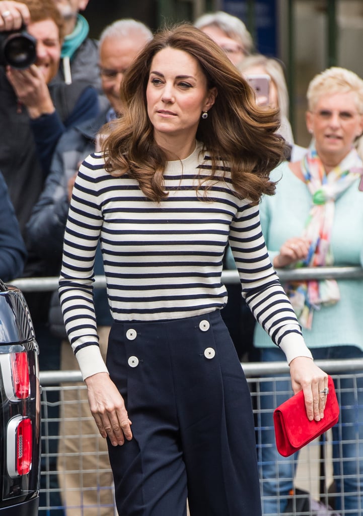 Kate Middleton Striped Shirt May 2019