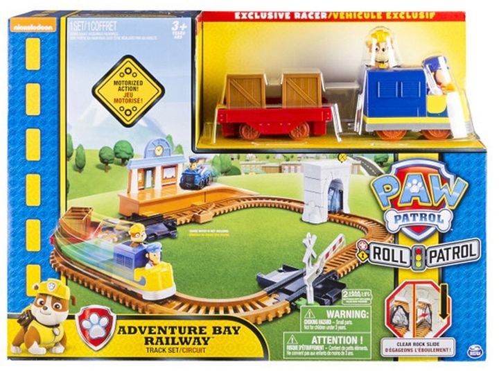 paw patrol train table