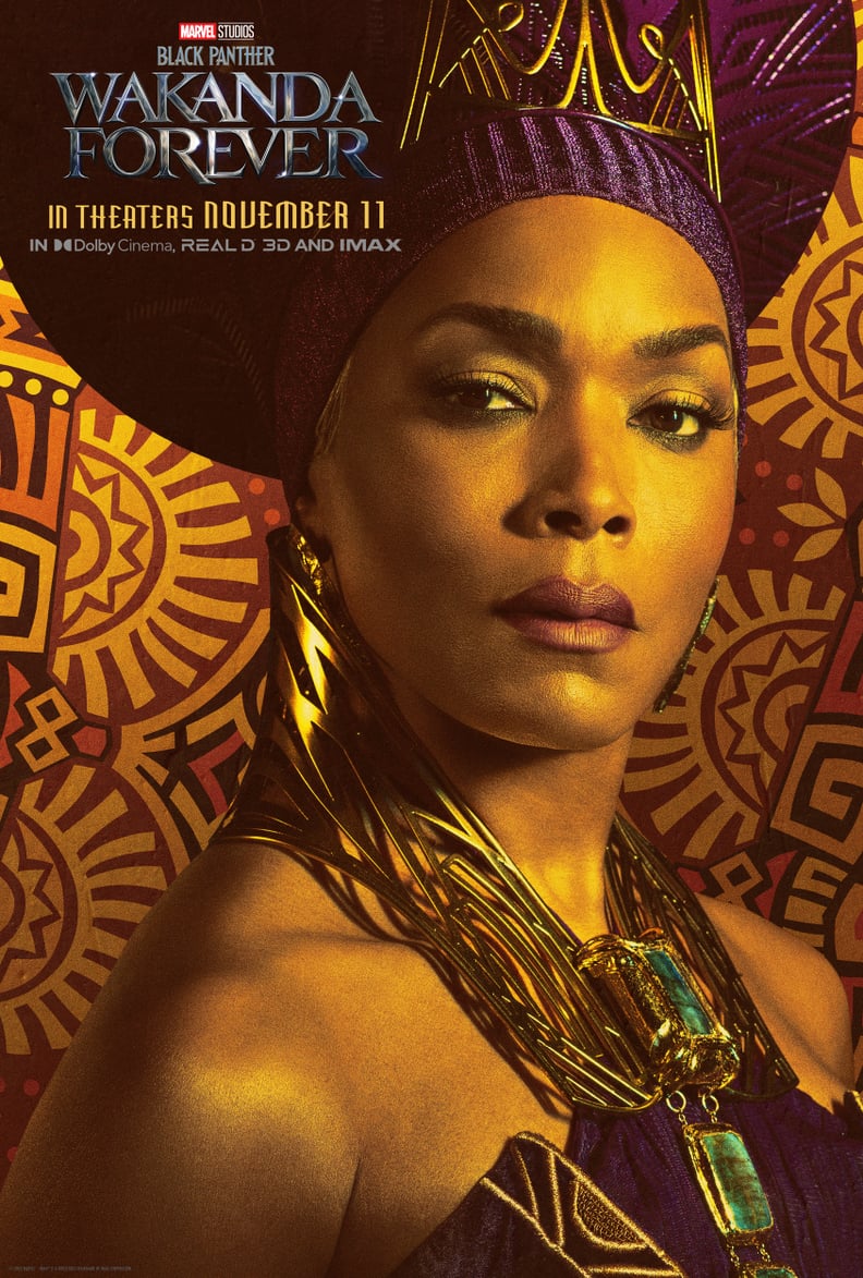 安吉拉·贝塞特女王Ramonda在“黑豹:Wakanda永远”