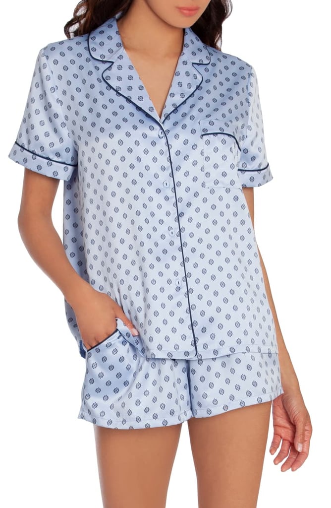 In Bloom by Jonquil Winding Road Short Satin Pajamas