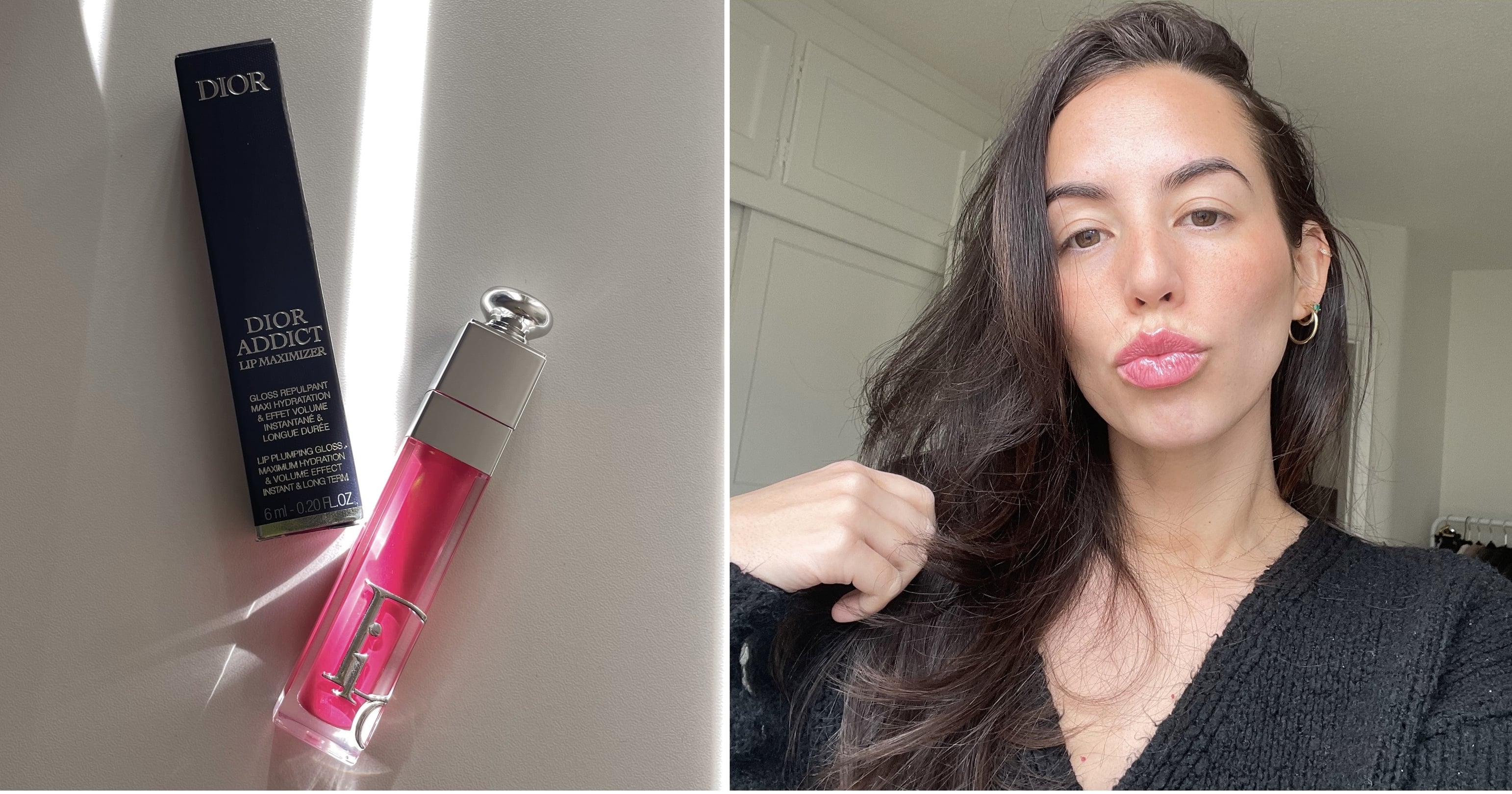 Dior Addict Lip Maximizer Lip Plumping Gloss Review Photos Popsugar Beauty 