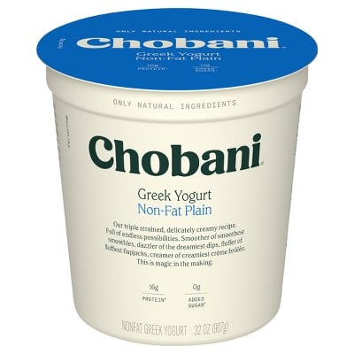 Chobani's Non-Fat Greek Yogurt