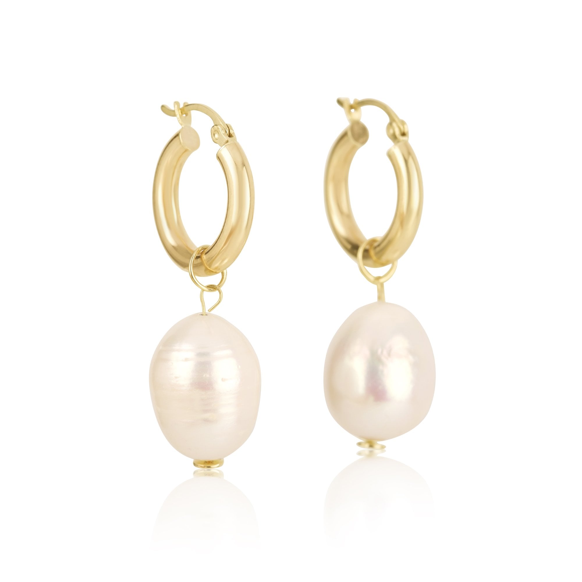 Stone and 2024 strand earrings
