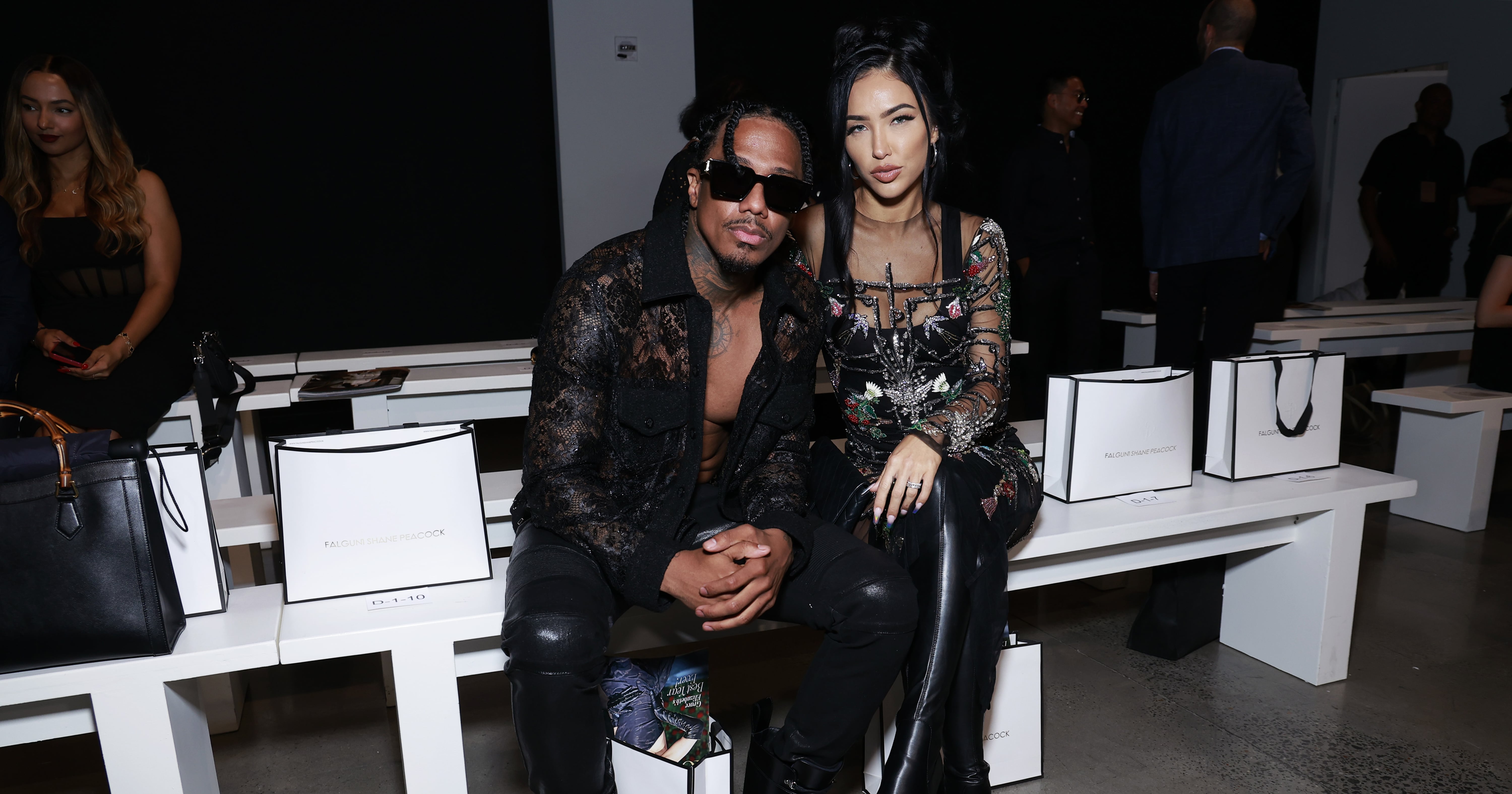 Parents Nick Cannon and Bre Tiesi Together at New York Fashion Week