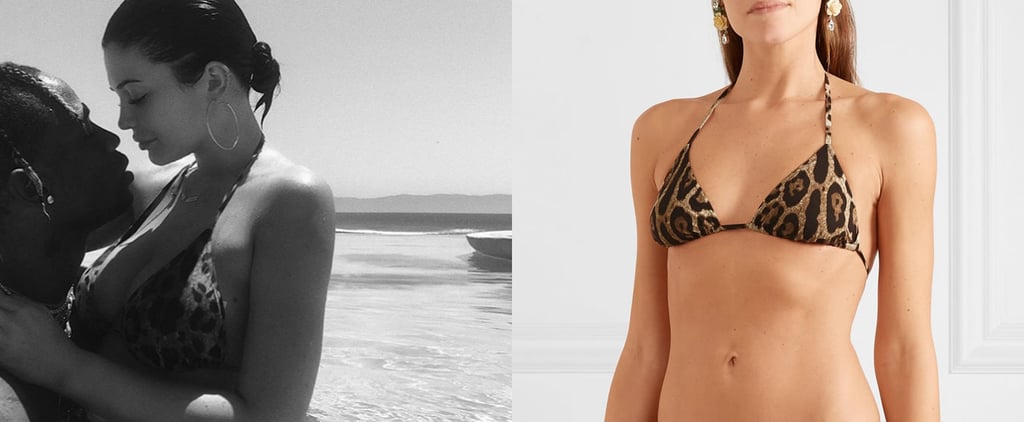 Kylie Jenner Leopard Bikini With Travis Scott