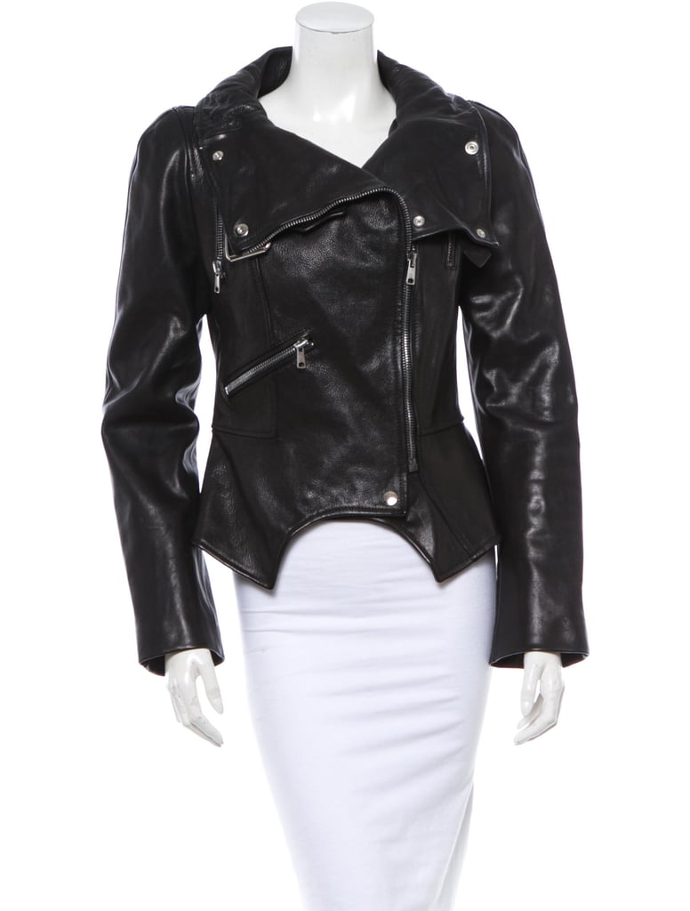 Alexander McQueen Leather Moto Jacket