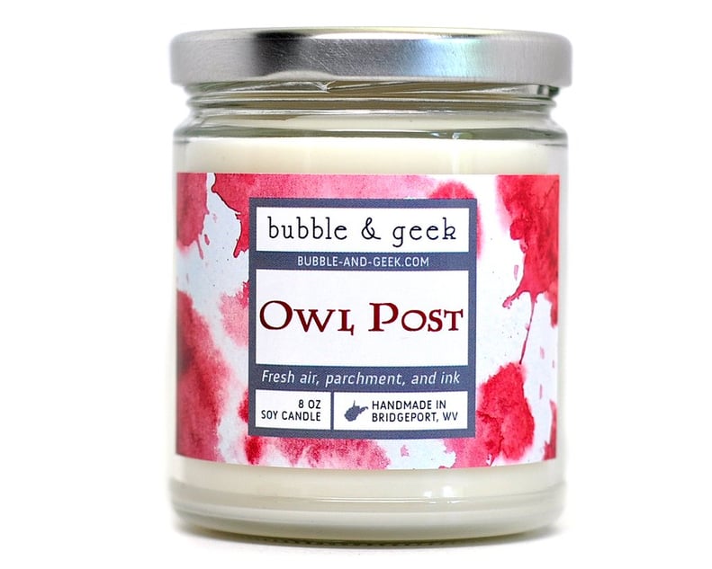 Owl Post Scented Soy Candle Jar