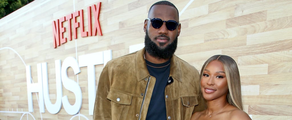 LeBron and Savannah James at the Hustle Movie Premiere