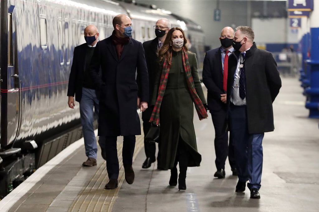 Kate and William's Royal Train Tour: Day One at Euston Station in London
