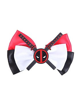 Marvel Deadpool Cosplay Hair Bow