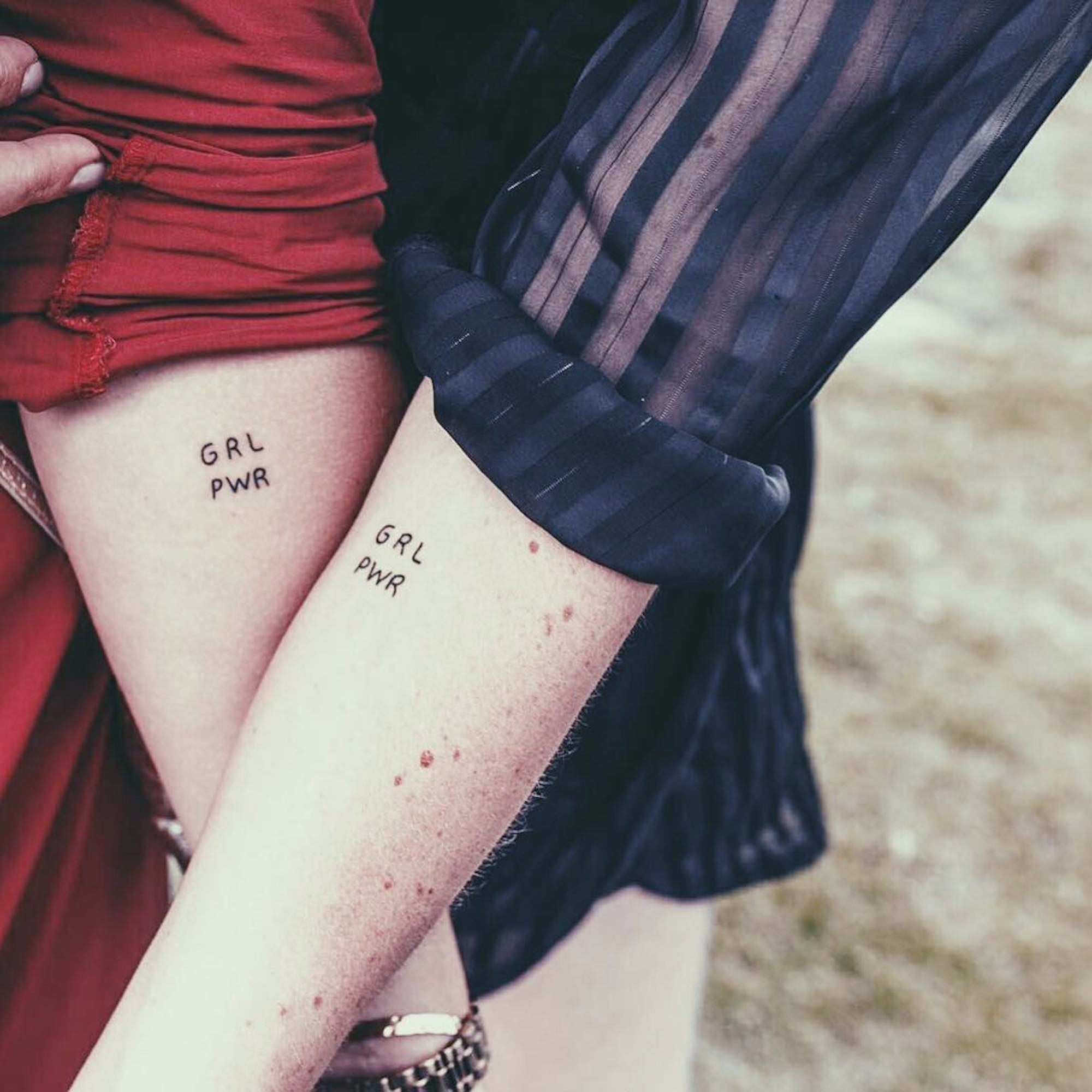 guy and girl best friend tattoo ideas