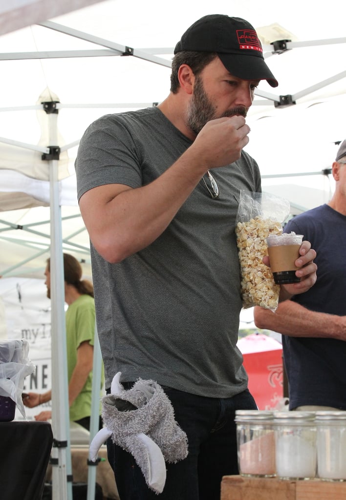 Ben Affleck Farmers Market Pictures October 2015
