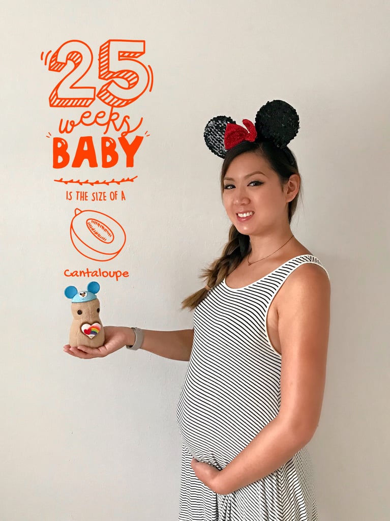 Disney-Themed Pregnancy Update Pictures