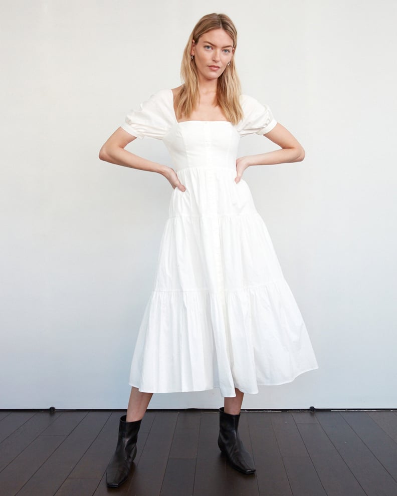 Billie the Label Eleanor Dress in Ivory