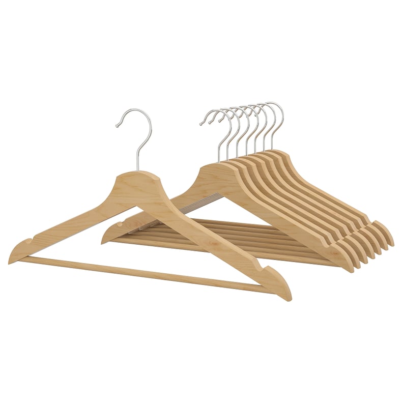 Bedroom: Ikea Bumerang Wood Hangers