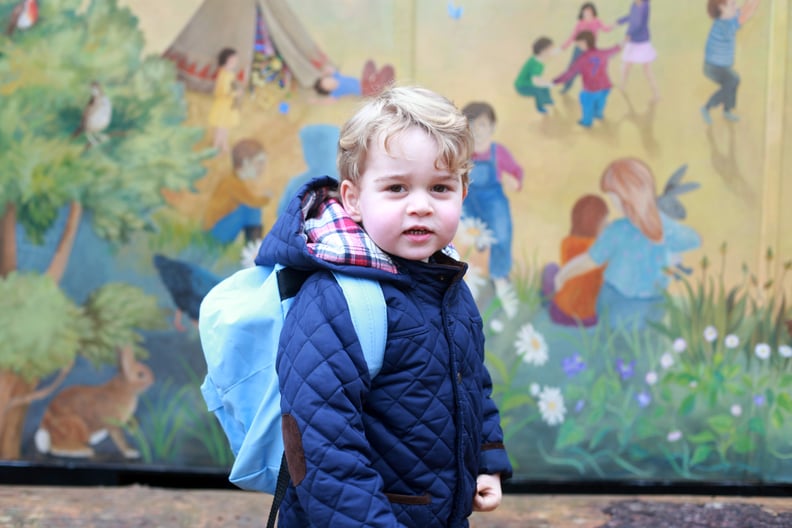 George's First Day of Nursery School 2016