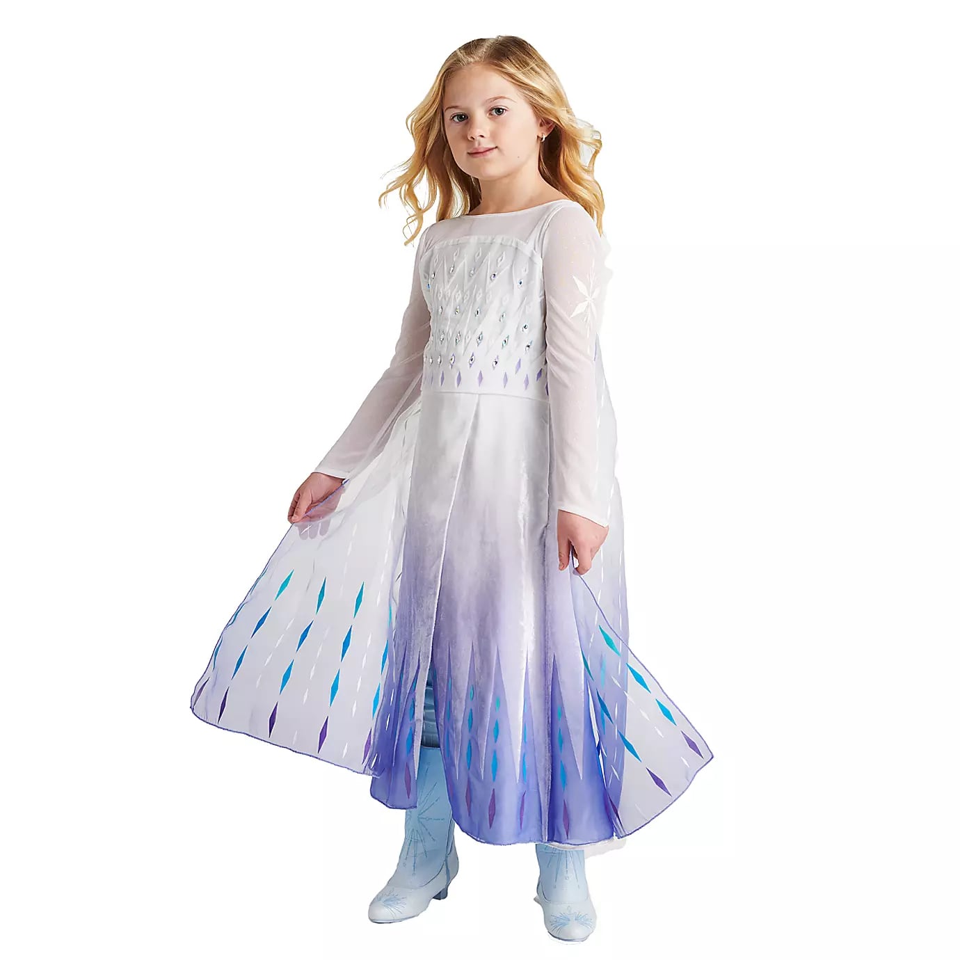 Frozen 2 Snow Queen Elsa Deluxe Costume Meet The Best Toys And Gift Ideas For 4 Year Old Kids In 2020 Popsugar Family Photo 8