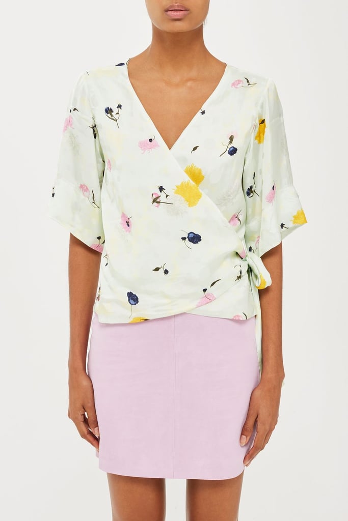 Topshop Boutique Marble Bloom Top