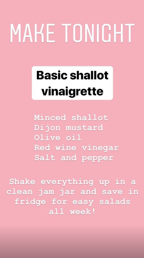 Always Have Ingredients For a Quick Vinaigrette