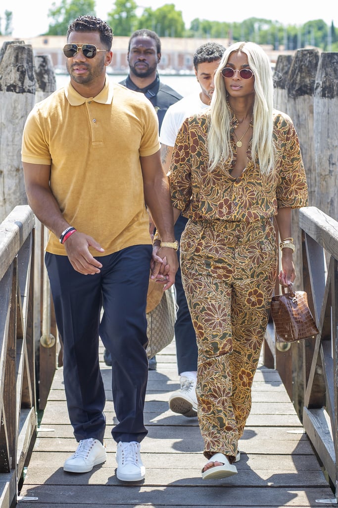 Ciara and Russell Wilson Take Italy Summer Holiday